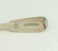 Archived Images\P_numbers\P4001-P4500\P4299.02.jpg; P4299; silver teaspoon; teaspoon